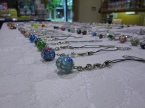 駿府匠宿「とんぼ玉とガラスのアクセサリー展」