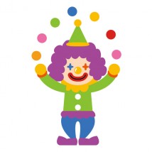 大道芸　ピエロ