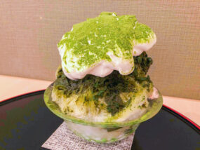 ティーズグリーン オマチのフワフワの抹茶ティラミスかき氷