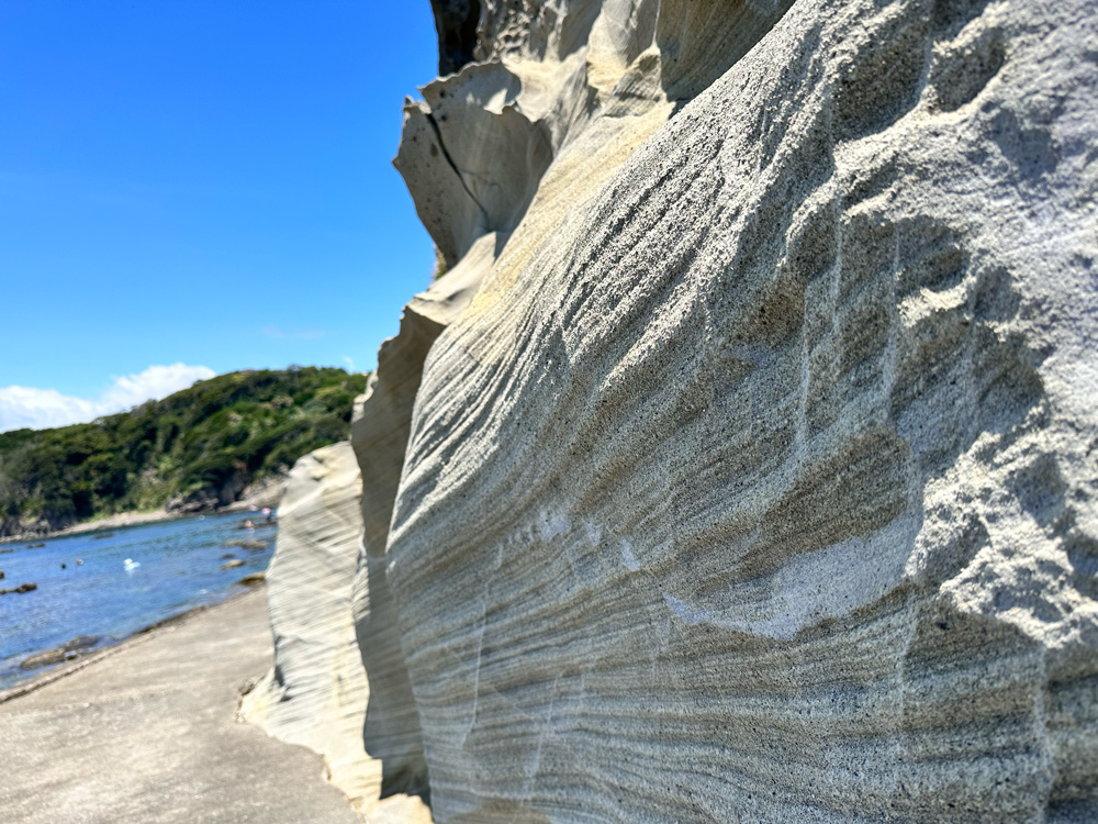 恵比須島の岩模様