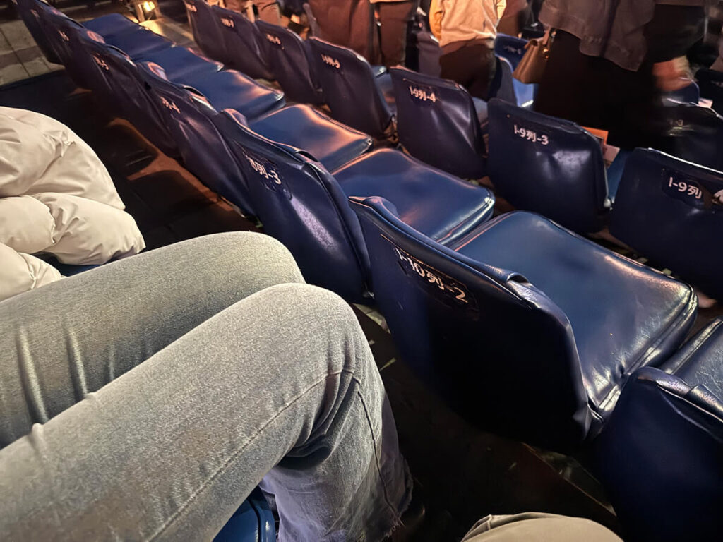 木下大サーカス テント　座席