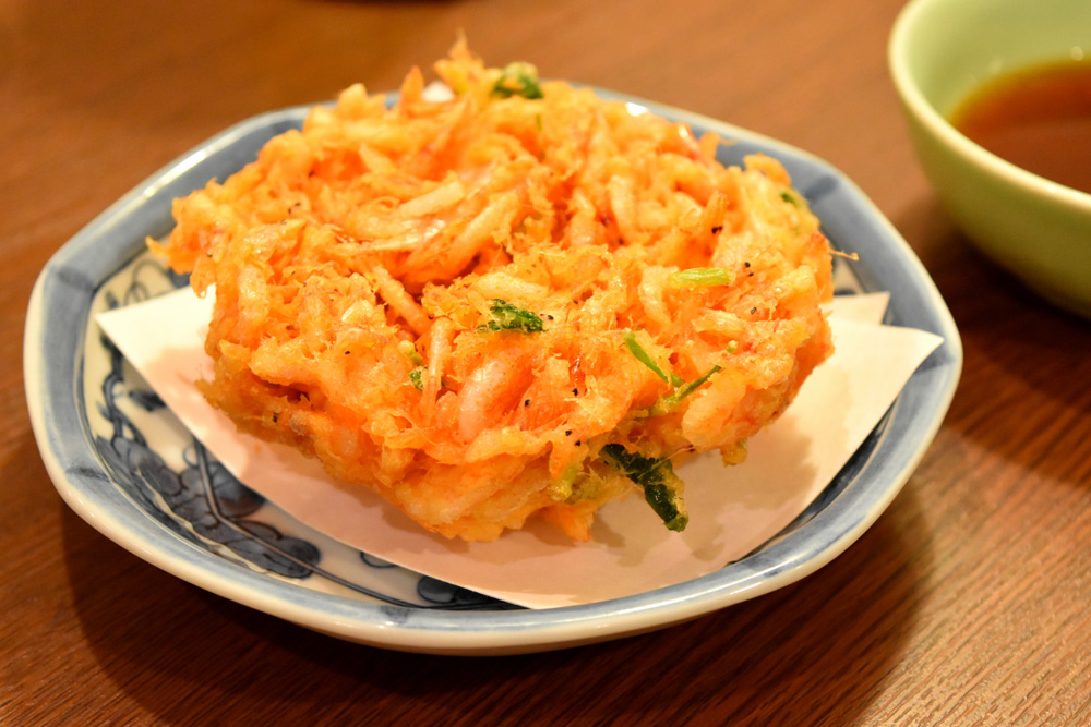 桜エビのかき揚げ