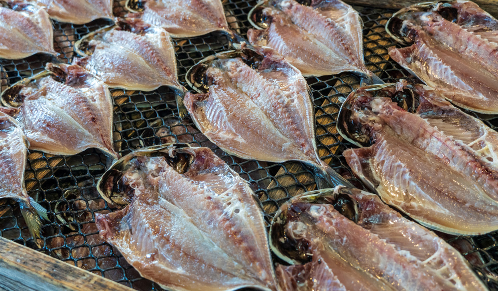 アジの干物